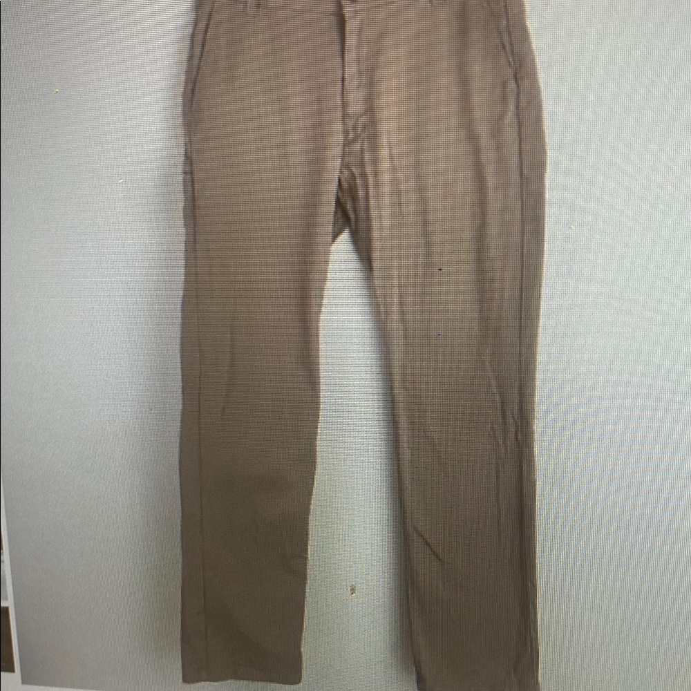 Kavu Hiking Pants Tan Cotton Spandex Blend Chino Men's 36x33